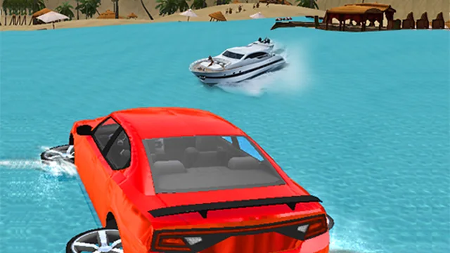 Water Slide Car Race game thumbnail