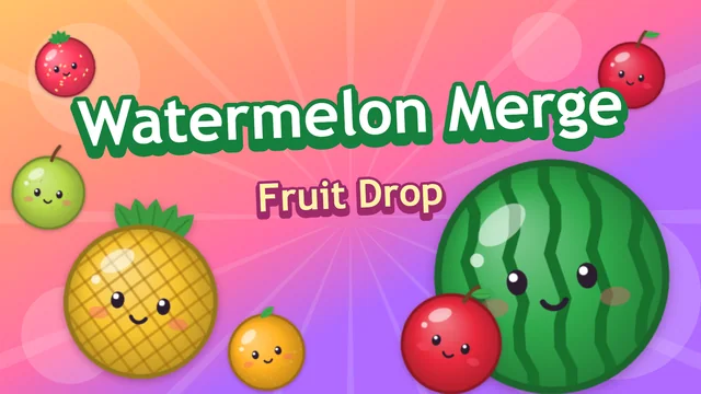 Watermelon Merge: Fruit Drop
