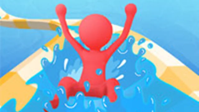 Waterpark Slide Race