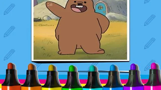 We Bare Bears: How to Draw Grizzly