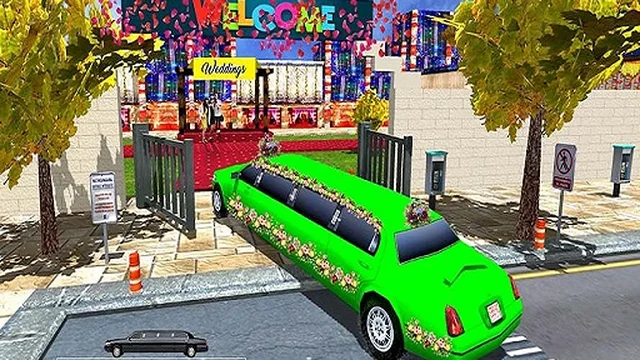 Wedding City Limo Car Driving Simulator Game