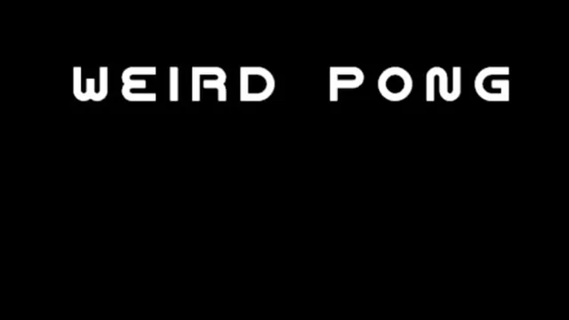 Weird Pong