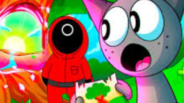 When Sprunki Meet Squid Game