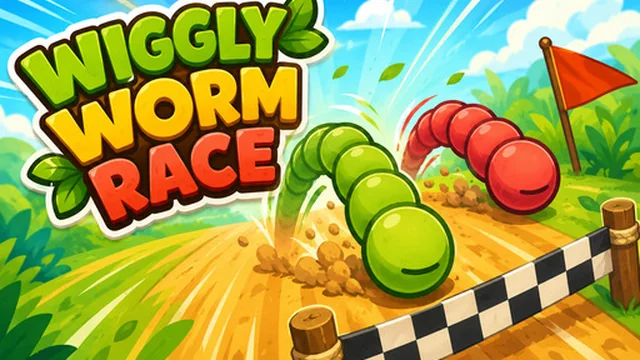 Wiggly Worm Race game thumbnail