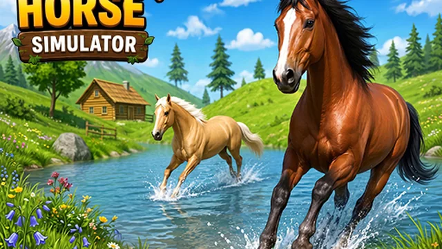 Wild Horse Simulator Racing Games game thumbnail