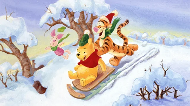 Winnie the Pooh Christmas Jigsaw Puzzle 2