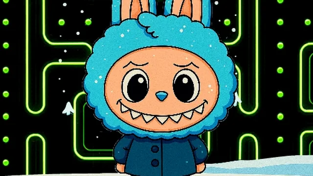 Winter Labubu Pacman Adventure
