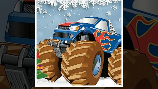 Winter Monster Truck Puzzles