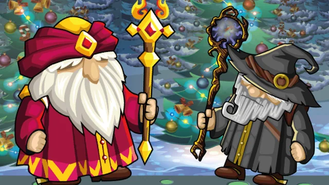 Wizard Santa Jump