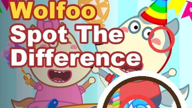 Wolfoo Spot The Difference