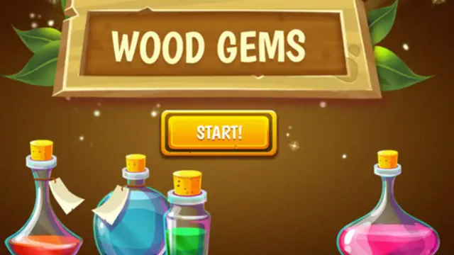 Wood Gems Bubble Shooter