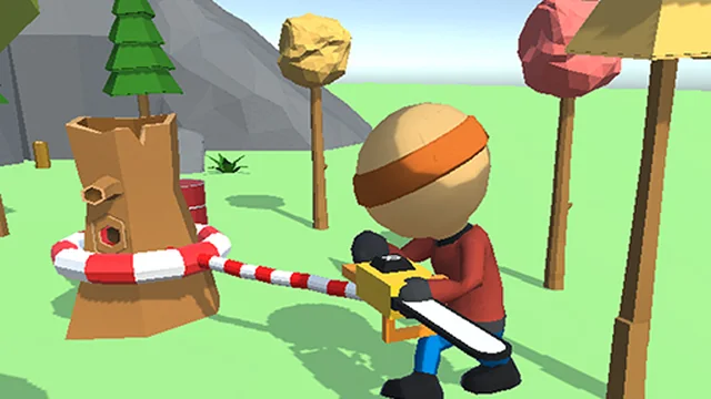 Wood Man Cutter