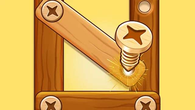 Wood Nuts Bolts Screw