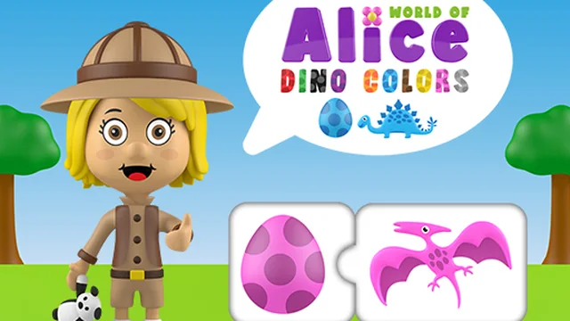 World of Alice   Dino Colors