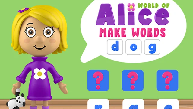 World of Alice   Make Words