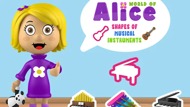 World of Alice   Shapes of Musical Instruments