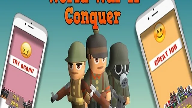 World War II Conquer Army Puzzle game thumbnail