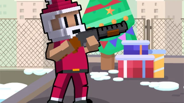 Xmas Rooftop Battles game thumbnail