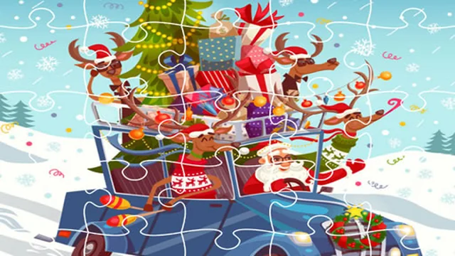 Xmas Trucks Jigsaw game thumbnail