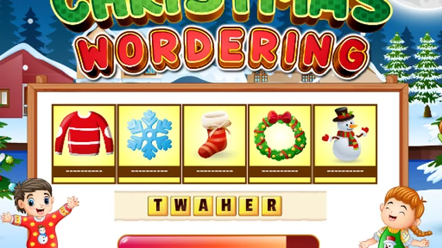 Xmas Wordering