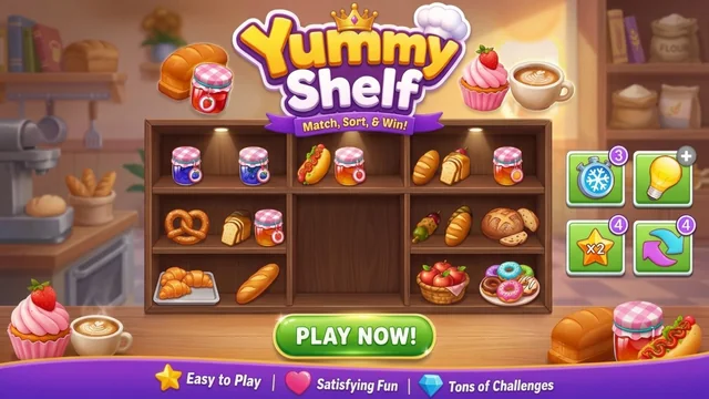 Yummy Shelf game thumbnail