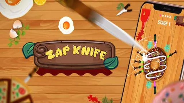Zap knife: Knife Hit to target