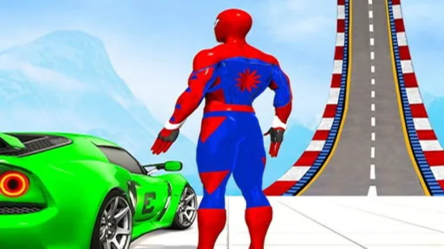 ZigZag Car Spiderman Racer -3D