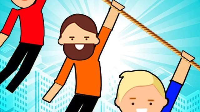 Zipline Rescue - Physics Puzzle game thumbnail