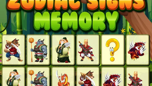 Zodiac Signs Memory