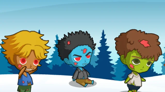 Zombie Bros In Frozen World