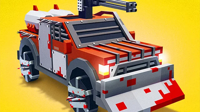 Zombie Derby: Blocky Roads