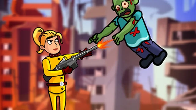 Zombie Ricochet Women Hunter