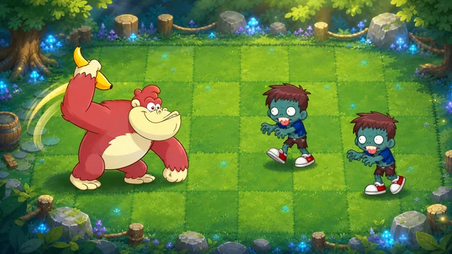 Zombie vs Gorilla game thumbnail