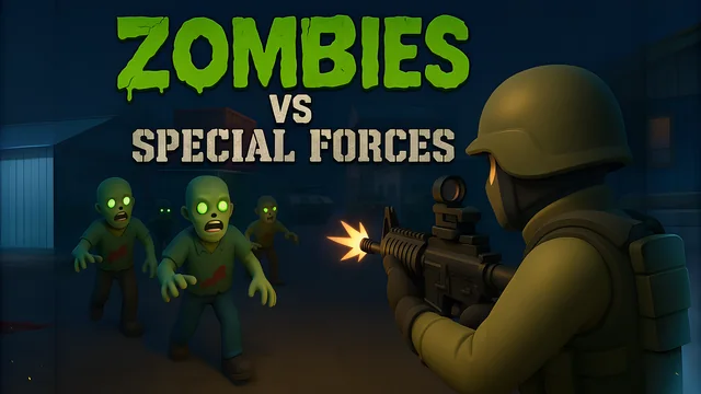 Zombies vs special forces game thumbnail